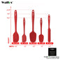 Walfos 5 Pz/set Spatola In Silicone Antiaderente Cottura Della Pasticceria Spatola In Silicone Resistente Al Calore Utensile Da Cucina Strumento di Cottura