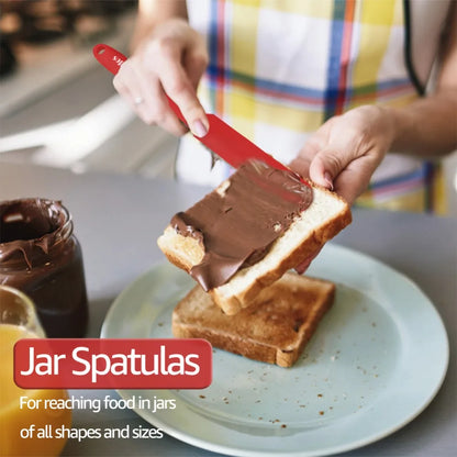 Walfos 5 Pz/set Spatola In Silicone Antiaderente Cottura Della Pasticceria Spatola In Silicone Resistente Al Calore Utensile Da Cucina Strumento di Cottura