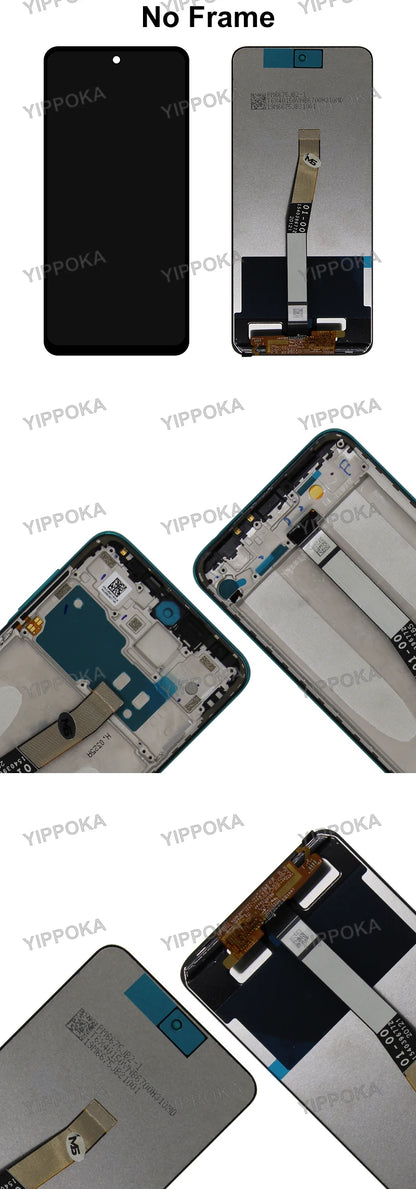Scelta per Xiaomi Redmi Note 9S Display LCD Touch Screen Digitizer Assembly per Note 9 Pro Parti di ricambio per schermo LCD