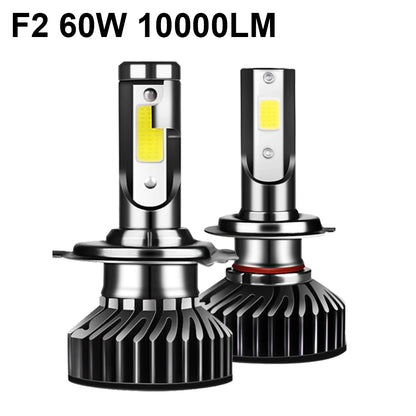 YHKOMS 300W 80000LM Faro Auto H4 H7 H1 LED H8 H9 H11 9005 9006 9012 4300K 5000K 6500K 8000K Luce Fendinebbia Auto 12V Lampadina LED