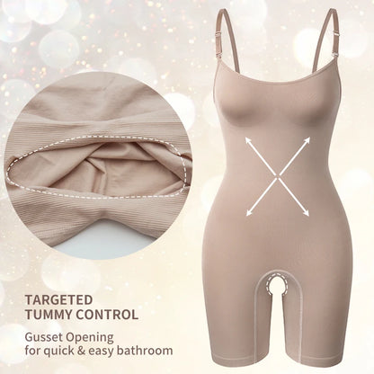 Shapewear modellante per donna per tutto il corpo, effetto tummy control, body vita trainer, cincher, corsetto addominale, gambe più snelle