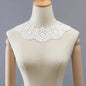 Applique in Pizzo per Abiti, Accessori Decorativi per Costumi, Colletti Fai-da-Te, Bordi per Cucito, Bianco e Nero