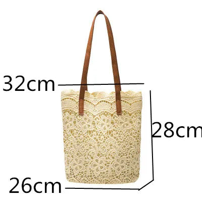 NUOVA borsa da donna in pizzo, borsa da spiaggia estiva, matrimonio, damigella, borsa da donna, borsa da donna, borsa a tracolla da donna, borsa shopping