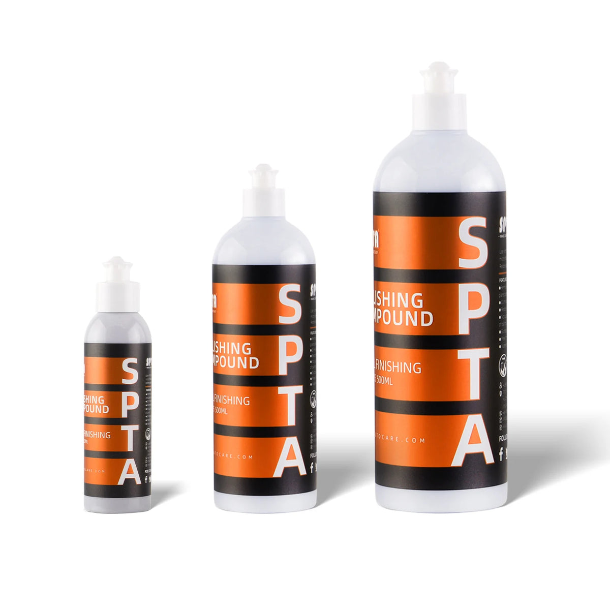 SPTA 120/500/1000ml rimozione graffi per auto lucidatura cera corpo vernice cura riparazione composto per smerigliatura a specchio