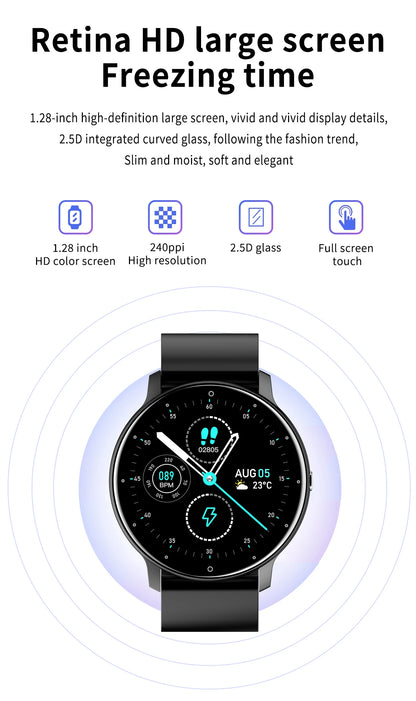 LIGE 2026 Smart Watch donna uomo donna regalo Sport Fitness uomo orologi cardiofrequenzimetro Smartwatch impermeabile per Android IOS