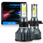 XSTORM Mini Faro Per Auto H1 H4 H7 Lampadina A LED H8 H11 9005 HB3 9006 HB4 9004 HB1 9007 HB5 H13 Luci A Led 15000LM Turbo lampada 12V