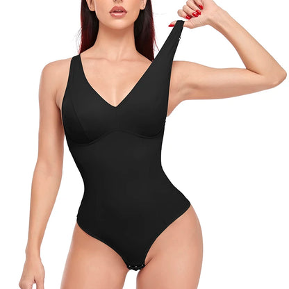 Intimo dimagrante da donna Body Jumsuit Body Shaper Vita Trainer Corsetto Shapewear Top con reggiseno imbottito Recupero postpartum