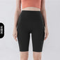 Lulu Yoga Pants Women's Summer High Waist Naked Riding Pants Quick-drying Hip-lifting Fitness Pants Sports Pants Yoga Shorts