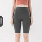 Lulu Yoga Pants Women's Summer High Waist Naked Riding Pants Quick-drying Hip-lifting Fitness Pants Sports Pants Yoga Shorts