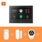 Sistema di allarme domestico Staniot da 7 pollici, wireless, WiFi, 4G, Tuya Smart, kit di protezione di sicurezza con sirena integrata da 115 dB e batteria da 5000 mAh