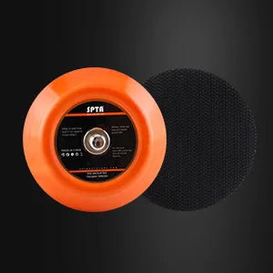 (Vendita singola) SPTA 1/2/3 pollici M6 5/16 "-24 filettatura bordo morbido supporto placcato Pad Hook Loop per trapano orbitale RO Power Tools