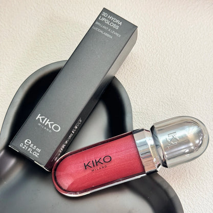 Kiko Edizione Limitata Lucidalabbra 3D Hydra Perlato Idratante Lunga Durata Impermeabile Rimpolpante Lucido Rossetto