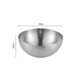 Ciotole per insalata di frutta in acciaio inossidabile spesso 15 cm/20 cm/25 cm Zuppa di riso Noodle Ramen Ciotola Ciotole per miscelazione Contenitore per alimenti Stoviglie da cucina