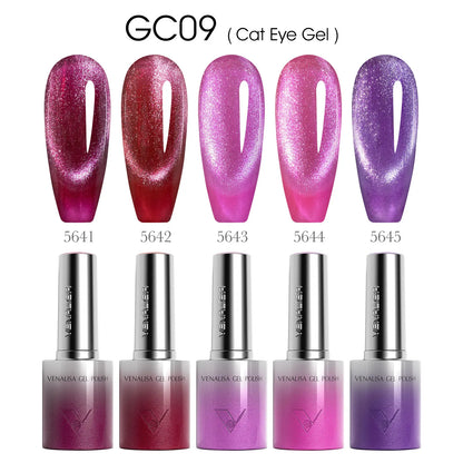 1/5pcsVenalisa Hema/TPO Spedizione Cat Eye Gel Magnete Ultra Flash Smalto Gel per unghie Diamante Sparkle Soak Off UV LED Vernice Gel per unghie