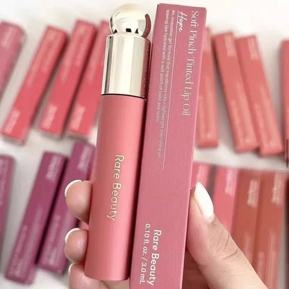 Rare Beauty Soft Pinch Tinted Lip Oil, Lip Gloss Delight, Hope, Happy, Wonder, Blush Liquido, Cosmetici per Viso e Occhi