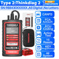 Thinkdiag 2 Ediag Plus Strumenti Diagnostici OBD2 con Protocollo CAN FD, Bluetooth, Codifica ECU, Test Attivo, Scanner OBD2 per Tutti i Sistemi