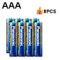 Batterie alcaline Panasonic 1,5 V AA AAA per serrature intelligenti, LR6 LR03, da 4 a 40 pezzi, durata 10 anni, antigoccia, alta durata