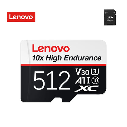 Scheda Micro SD Lenovo ad alta velocità, 512 GB, 1 TB, classe A2, per Nintendo Switch, Steam Deck e smartphone – disponibili anche schede di memoria da 256 GB e 128 GB.