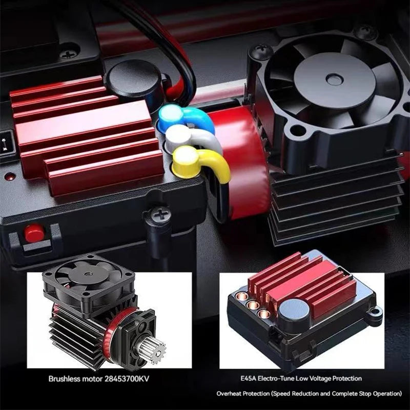 MJX Hyper Go 14301/14302/14303 Auto RC brushless 2.4G 1/14 Telecomando 4WD ad alta velocità Fuoristrada ESC Veicolo Drift Giocattoli per ragazzi