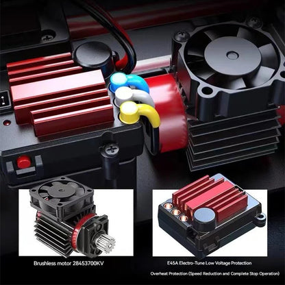 MJX Hyper Go 14301/14302/14303 Auto RC brushless 2.4G 1/14 Telecomando 4WD ad alta velocità Fuoristrada ESC Veicolo Drift Giocattoli per ragazzi