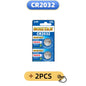 5-60 pezzi, batteria a bottone CR2032, batteria al litio 3V per orologi, giocattoli, calcolatrici, telecomandi per auto, batteria a forma di moneta.