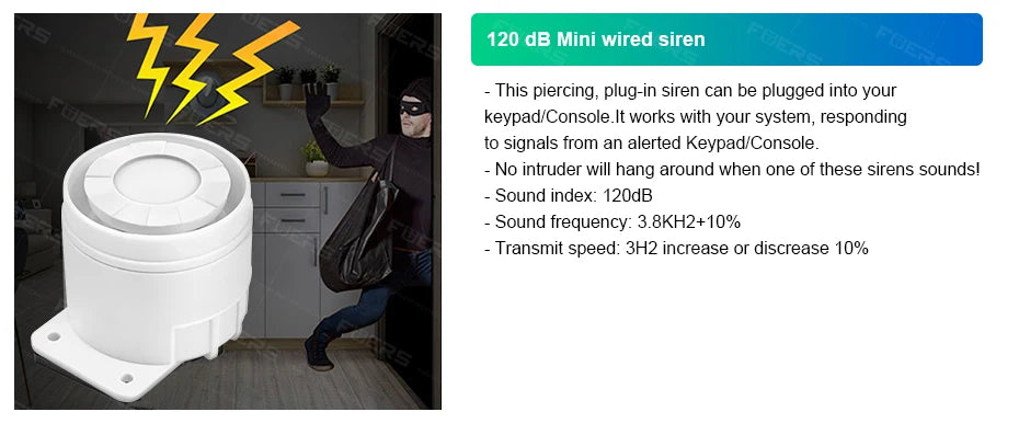 Sistema di Allarme di Sicurezza Wireless G20, GSM WIFI, Compatibile con il Sistema Tuya Smart Home per Casa Intelligente, Controllo Remoto tramite App Smart Life