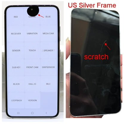 Display AMOLED ORI 120Hz per Samsung Galaxy S23 S911 S911D S911B/DS, Schermo LCD Digitale Touch di Ricambio