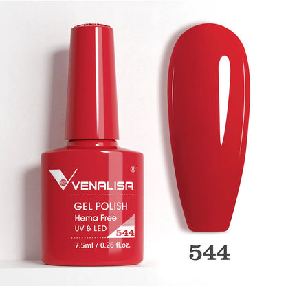 VENALISA Smalto gel per unghie da 7,5 ml Sparkle Glitter Diamante Brillante Colori estivi Semi permanente Soak off Vernice gel per unghie UV LED