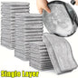 1/50pcs Strofinaccio magico Filo d'argento Pulizia Panno da cucina Addensato Asciugamano in microfibra Spugna incorporata Filo di acciaio Palla Straccio