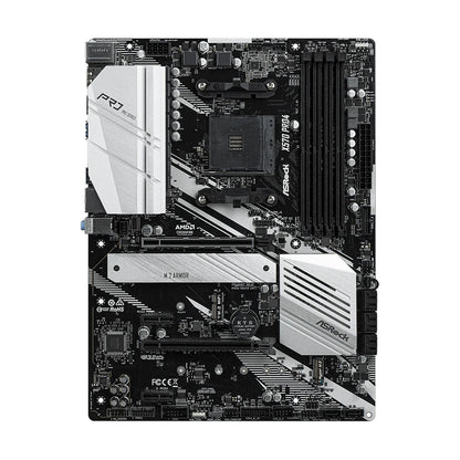 Scheda Madre Gaming ASRock X570 PRO4 Socket AM4 PCIe 4.0 M.2 USB3.2 Supporto Ryzen 7 5800X 5600X 3700X DDR4 ATX