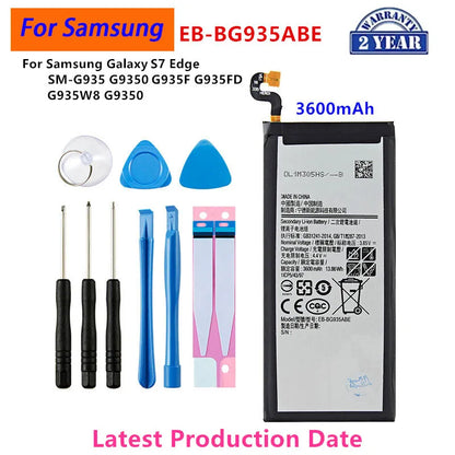 Batteria nuova di zecca per Samsung Galaxy S6 S6 Edge/Plus S7 S7 Edge S8 S8 Plus + S9 S9 Plus S10 S10E S10 Plus J5 Pro J7 Pro