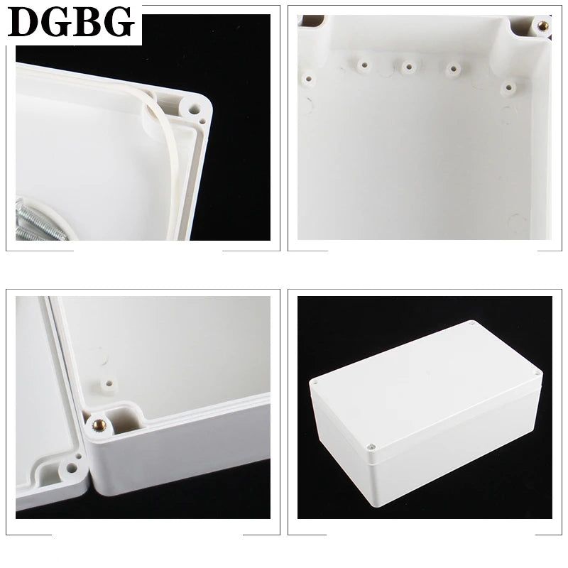 Scatola di giunzione in plastica ABS serie F Cavo a vite Scatola di giunzione impermeabile personalizzata Custodia per scatola di giunzione elettrica esterna Ip66
