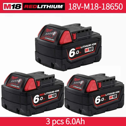 Nuova Batteria Milwaukee M18 8.0Ah ad Alta Potenza 18V Ricaricabile agli Ioni di Litio per Utensili Elettrici Cordless Milwaukee M18 Batteria 8Ah