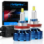 XSTORM H7 Lampadine a LED H1 H8 H11 Faro a LED Canbus HB3 9005 HB4 9006 360 °   Faro per auto 30000LM 9V 12V Lampade turbo per auto
