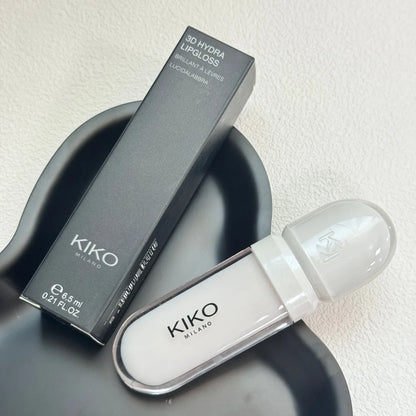 KIKO Milano 3D Hydra Lip Gloss – Lucidalabbra ad Alta Lucentezza, Idratante, Volumizzante, Non Appiccicoso, Resistente all'Acqua e a Lunga Durata