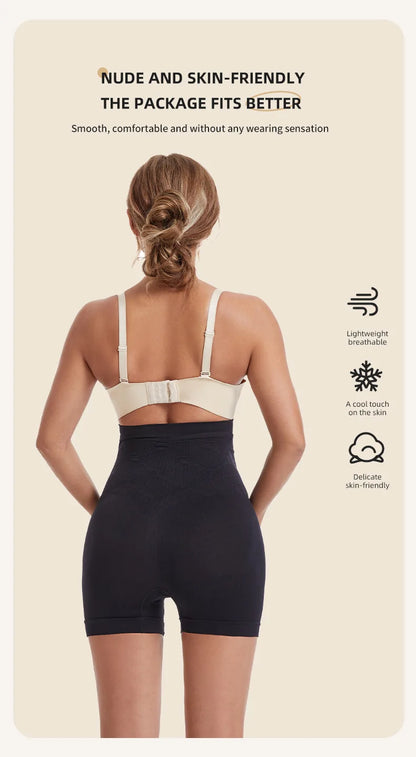 Pantaloni premaman senza cuciture a vita alta Donne incinte Comode mutandine di sicurezza Mutandine da donna Gravidanza Leggings corti Intimo