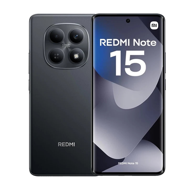 Xiaomi Redmi Note 15 Versione Globale Smartphone 4G 6.77'' AMOLED 120Hz Fotocamera 108MP Batteria 6000mAh NFC MTK Helio G100-Ultra Telefono Cellulare