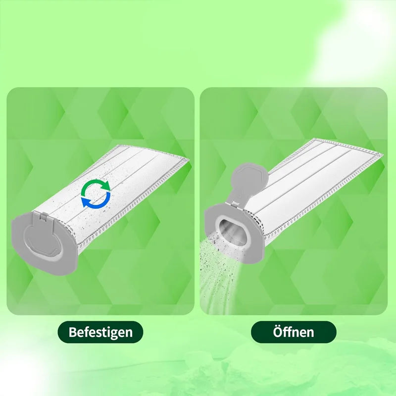 Kit sacchetto per la polvere compatibile per Vorwerk Kobold VK7 FP7 Accessori per sacchetti per aspirapolvere Filtri Pezzi di ricambio