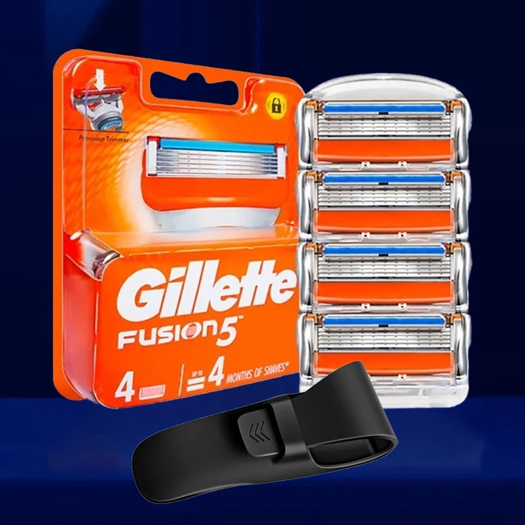 Lame di ricambio Gillette Fusion 5 lame di rasoio per rasoi bagnati da uomo