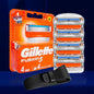 Lame di ricambio Gillette Fusion 5 lame di rasoio per rasoi bagnati da uomo