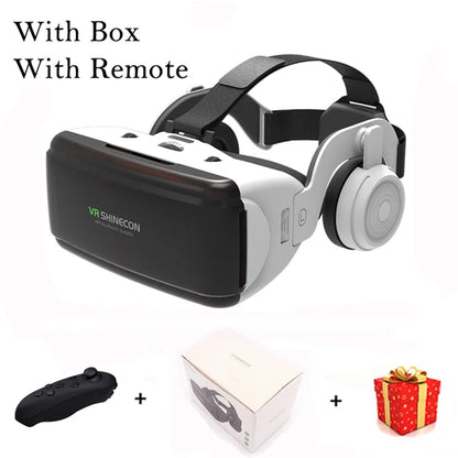 VR Shinecon Casque Casco 3D Occhiali di Realtà Virtuale Aumentata Per iPhone Smartphone Android Smart Phone Goggle Mobile Viar Gioco