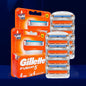 Lame di ricambio Gillette Fusion 5 lame di rasoio per rasoi bagnati da uomo