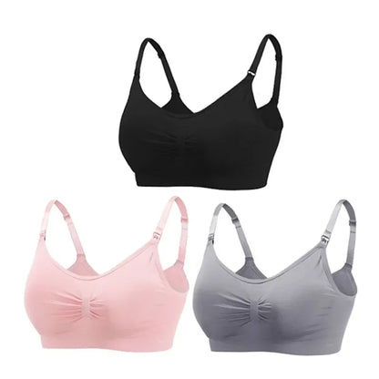 3 Pz/lotto Maternità Reggiseni Allattamento Cotone Allattamento Al Seno Donne Incinte Gravidanza Biancheria Intima Allattamento Al Seno Reggiseno Abbigliamento Lactancia