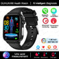2025 Nuovo AI Diagnosi Lipidi nel sangue Acido urico Test di composizione corporea Smart Watch per uomo ECG + PPG Chiamata Bluetooth Salute Smartwatch