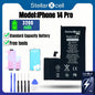 Batteria per iPhone, per iPhone 14 14Pro 14ProMax, Batteria di Capacità Standard, Batteria di Qualità Standard, Sostituzione Batteria iPhone con Strumenti Gratuiti, 0 Cicli, Mostra il 100% della Salute della Batteria