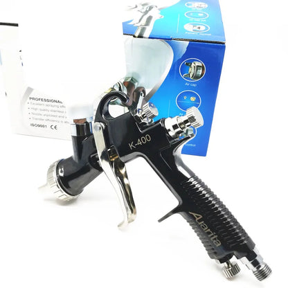 Pistola a Spruzzo di Alta Qualità Auarita K400 LVMP, Spruzzatore per Auto 1.4/1.7MM R500, Pistola per Verniciatura ad Alta Atomizzazione, Aerografo