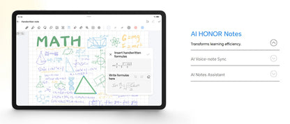 HONOR Pad 10, Versione EU Tablet WIFI, Batteria da 10100mAh, Display HONOR Eye Comfort da 12,1 pollici 120Hz 2.5K, Chipset Snapdragon 7 Gen 3, 8GB+256GB, Tablet Android HONOR