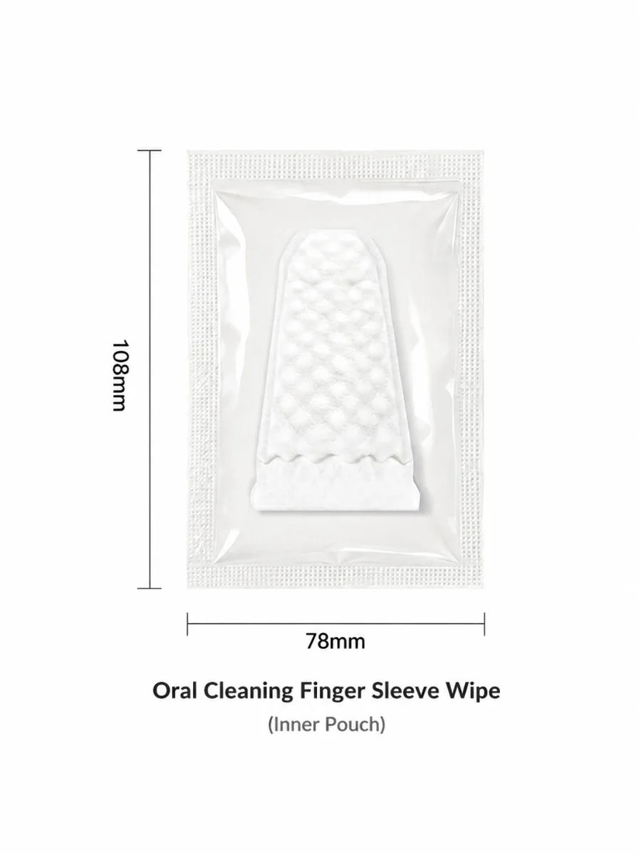 Salviette per la pulizia orale del bambino Avent, 30 pezzi per confezione, con texture 3D a perla, senza agenti fluorescenti, per la pulizia della lingua del neonato.