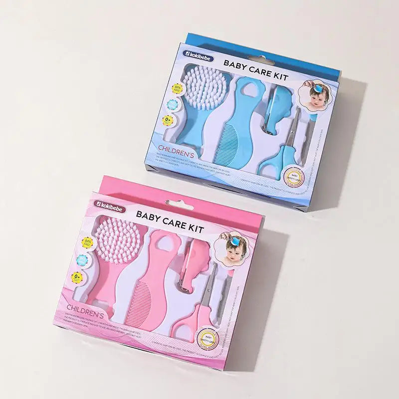 Set di 13 Pezzi per la Cura del Bambino, Kit Portatile per Toelettatura e Cura delle Unghie
