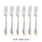 Set di 6 cucchiai da tavola da 6 cucchiai da zuppa in acciaio inossidabile Set di cucchiai da zuppa Royal 6 pezzi per cucina/casa/ristorante